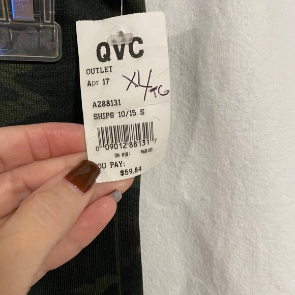 SPANX Seamless‎ Camo Leggings Size XL NWT - Picture 3 of 8